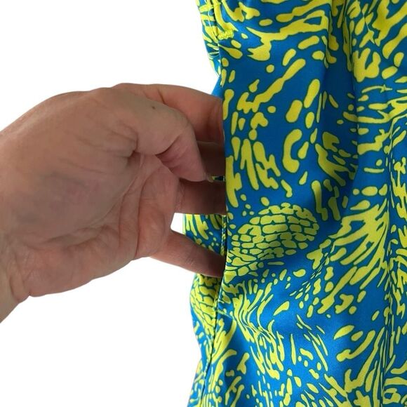 Speedo Swim Trunks Shorts Size Medium Elastic Drawstring Waist Lined Pockets - Picture 4 of 6